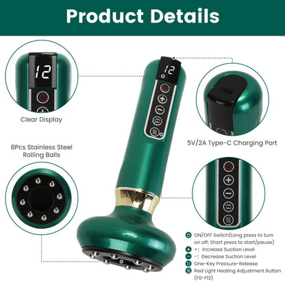 Anti-Cellulite & Skin Therapy – Vacuum Cupping Massager