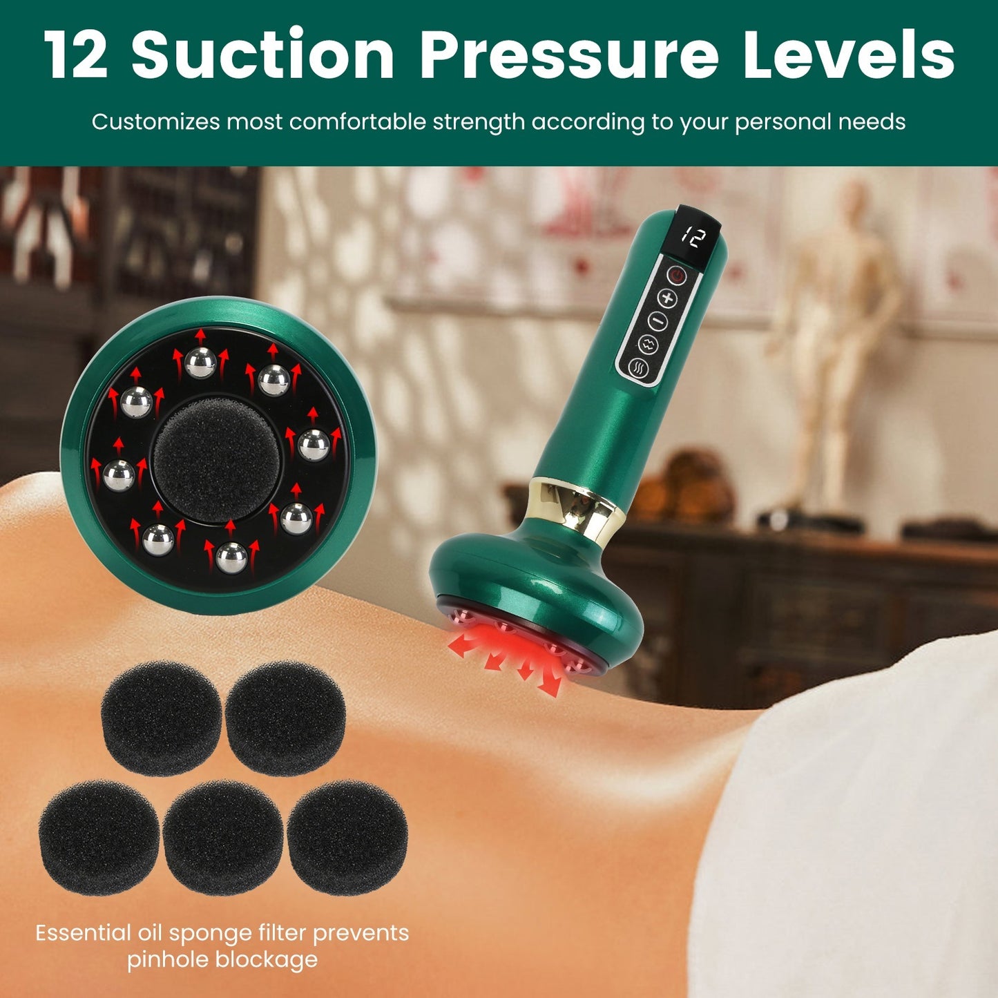 Anti-Cellulite & Skin Therapy – Vacuum Cupping Massager